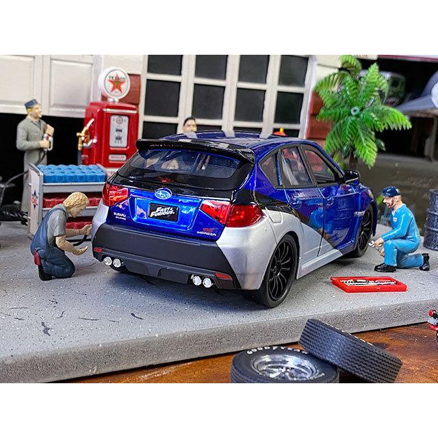 映画　ワイルドスピード　ダイキャストミニカー　1/24スケール　（ブライアン/スバル　インプレッサ　WRX STI） |  | 07