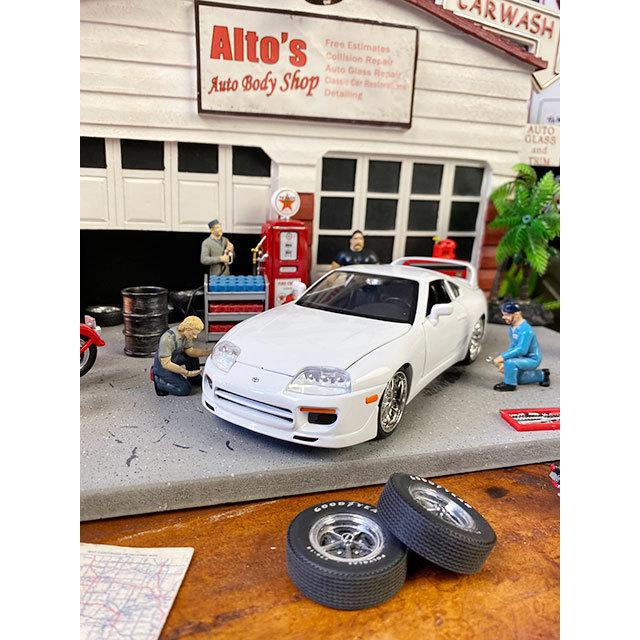 映画　ワイルドスピード　ダイキャストミニカー　1/24スケール　（ブライアン/トヨタ　スープラ/ホワイト）　■　アメリカン雑貨 |  | 10