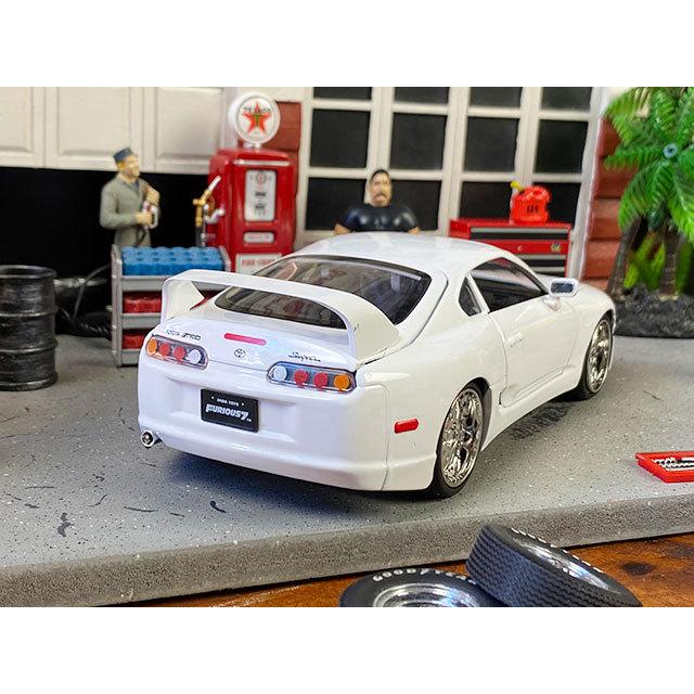 映画　ワイルドスピード　ダイキャストミニカー　1/24スケール　（ブライアン/トヨタ　スープラ/ホワイト）　■　アメリカン雑貨 |  | 07