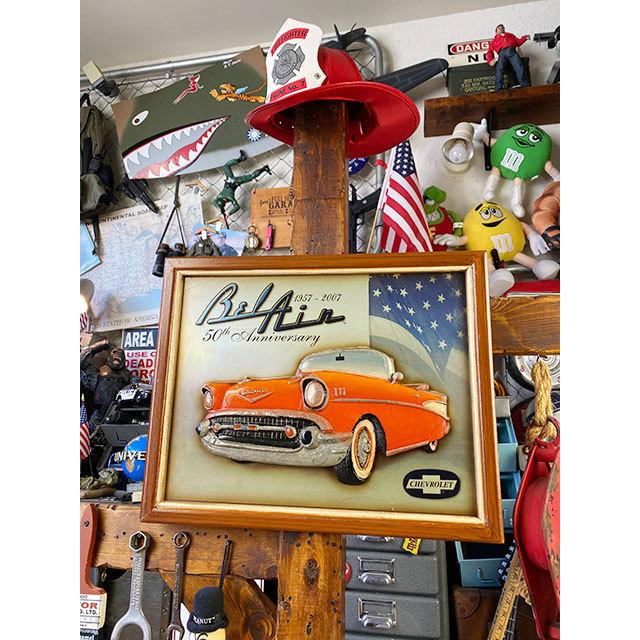 シボレー　ベルエア　木製看板 ■ アメリカン雑貨 アメリカ雑貨 |  | 06