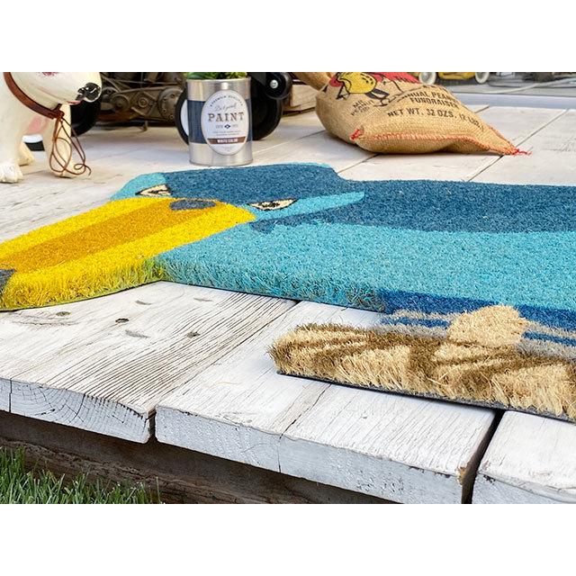 ハシビロコウのコイヤーマット □ アメリカン雑貨 アメリカ雑貨