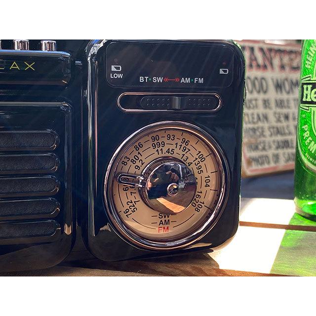 リラックス　マルチレトロラジオ　モバイルバッテリーやＢｌｕｅｔｏｏｔｈスピーカーなど7つの機能搭載■アメリカン雑貨 アメリカ雑貨 |  | 03