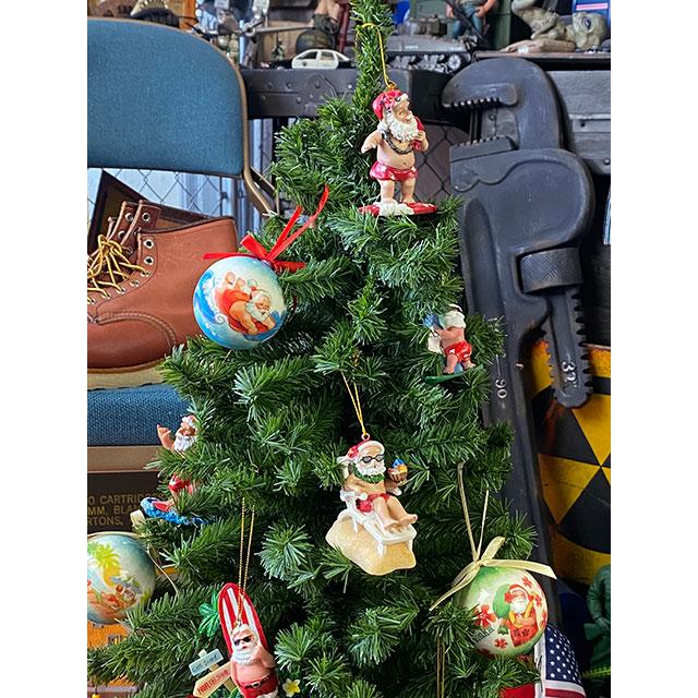 ハワイアン　クリスマスオーナメント　（ビーチチェアー）　■　アメリカン雑貨　アメリカ雑貨 |  | 03