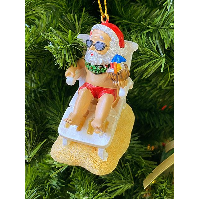 ハワイアン　クリスマスオーナメント　（ビーチチェアー）　■　アメリカン雑貨　アメリカ雑貨 |  | 04