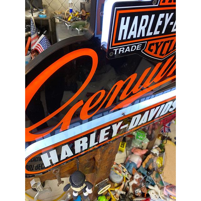 Harley Davidson ハーレーダビッドソン ジェニュインLEDサイン Harley Davidson ハーレーダビッドソン ジェニュインLEDサイン
