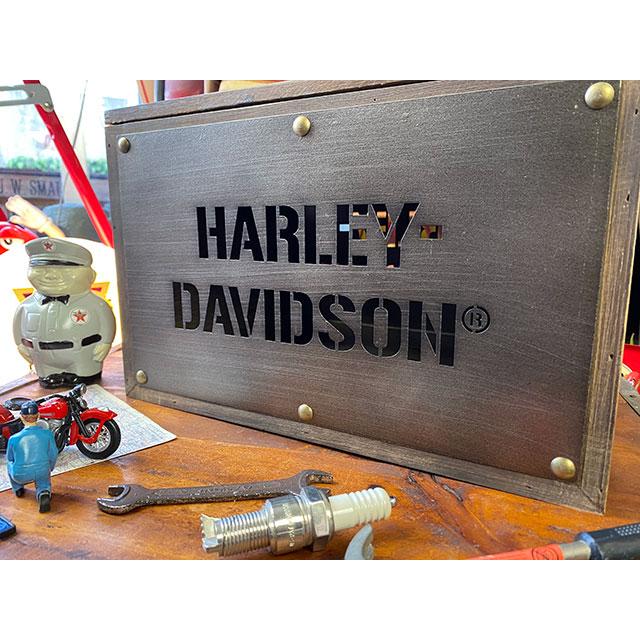 Harley Davidson（ハーレー・ダビッドソン） ウッデンストレージ