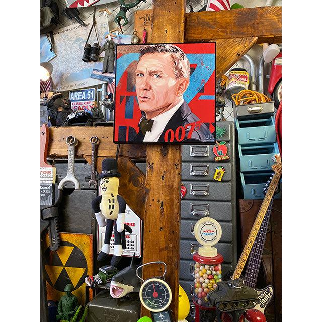 映画　007　ジェームズ・ボンド　ダニエル・クレイグ　ポップアートフレーム ■ アメリカン雑貨 アメリカ雑貨 |  | 03