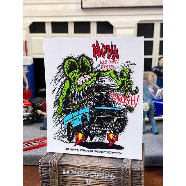 RAT FINK（ラットフィンク） モンスターステッカー （ノバ/EASY COME