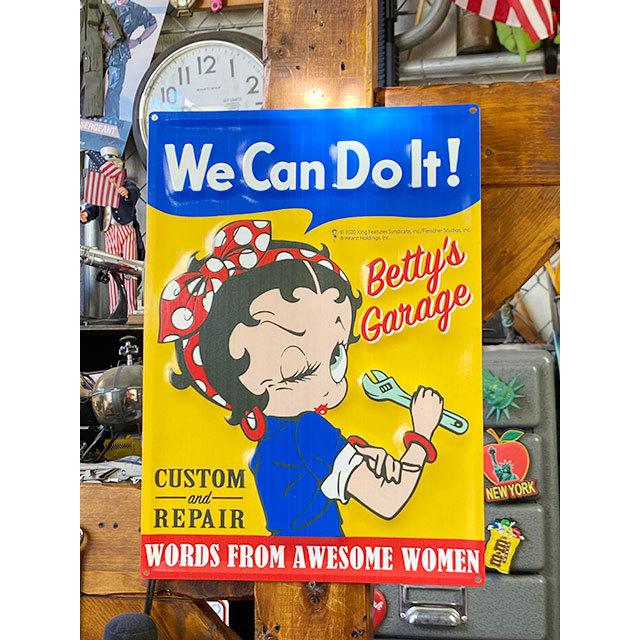 ベティ・ブープのエンボスティンサイン(We Can Do It!) アメリカン雑貨 アメリカ雑貨 :286460:アメリカ雑貨通販キャンディタワー - 通販 - Yahoo!ショッピング ベティ・ブープのエンボスティンサイン(We Can Do It!) アメリカン雑貨 アメリカ雑貨 :286460:アメリカ雑貨通販キャンディタワー - 通販 - Yahoo!ショッピング