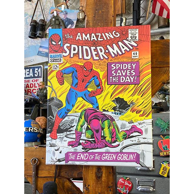マーベルコミック スパイダーマン キャンバスアート （ジ・エンド 