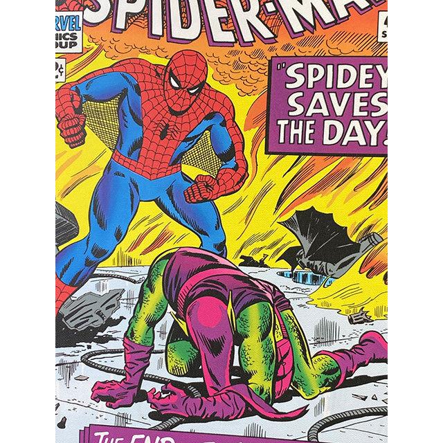 マーベルコミック　スパイダーマン　キャンバスアート　（ジ・エンド・オブ・ザ・グリーンゴブリン）　■ アメリカ雑貨 アメリカン雑貨 |  | 01