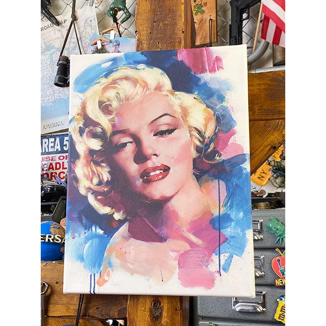 マリリン・モンロー　キャンバスアート　（ストリートアート）　■　アメリカン雑貨　アメリカ雑貨 | 