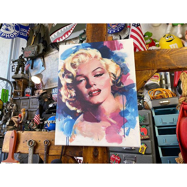 マリリン・モンロー　キャンバスアート　（ストリートアート）　■　アメリカン雑貨　アメリカ雑貨 |  | 06