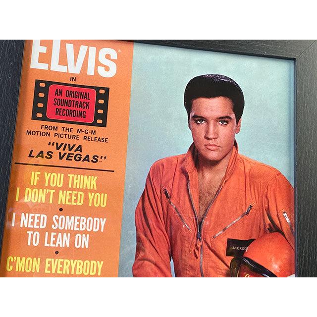 エルヴィス・プレスリー　アルバムカバー・アートフレーム　（ビバ・ラスベガス/ラスベガス万才）　■　アメリカン雑貨　アメリカ雑貨 |  | 02