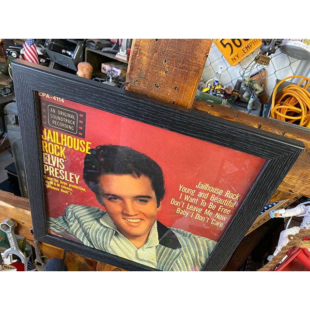 希少90sエルビスプレスリー監獄ロックヴィンテージブリキ看板レトロ