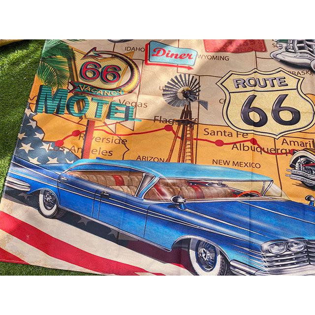 ルート66　フリークロス　180cm×140cm ■ アメリカン雑貨 アメリカ雑貨 |  | 04