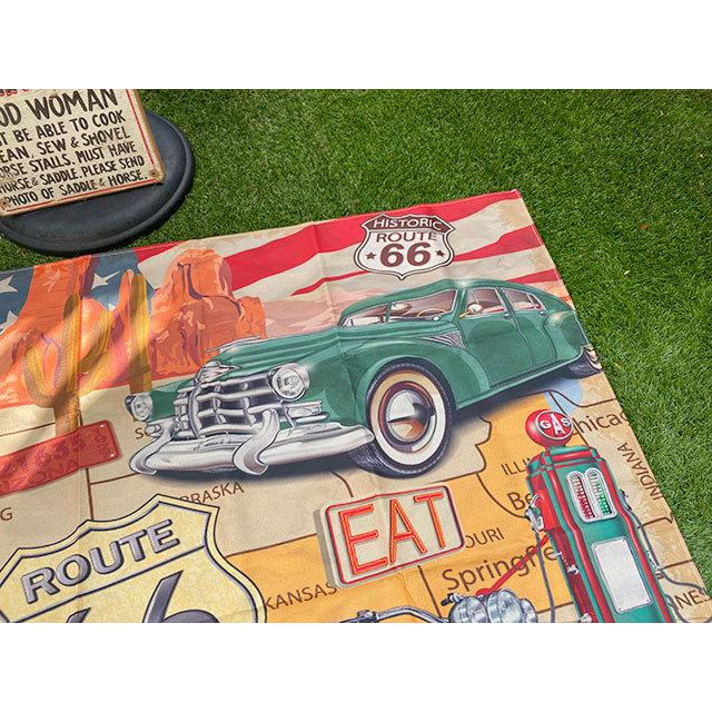 ルート66　フリークロス　180cm×140cm ■ アメリカン雑貨 アメリカ雑貨 |  | 06