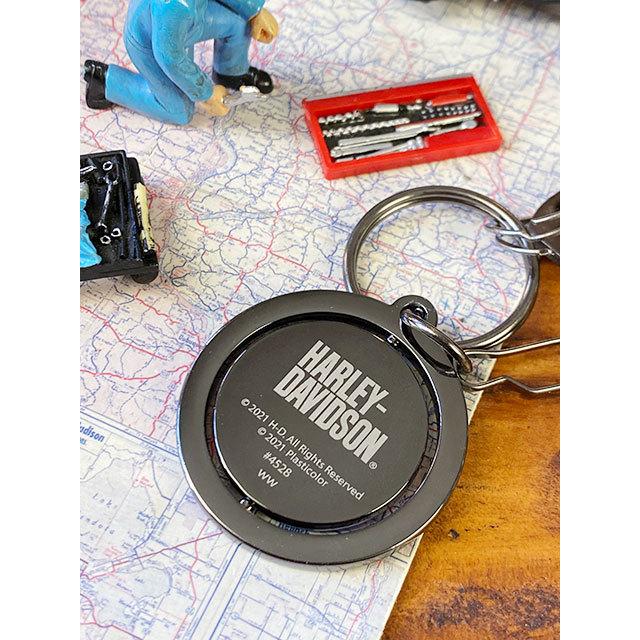 ハーレーダビッドソン　オフィシャル　メタルキーホルダー　（B&Sスピナー）　■ アメリカ雑貨 アメリカン雑貨 | Harley Davidson | 03