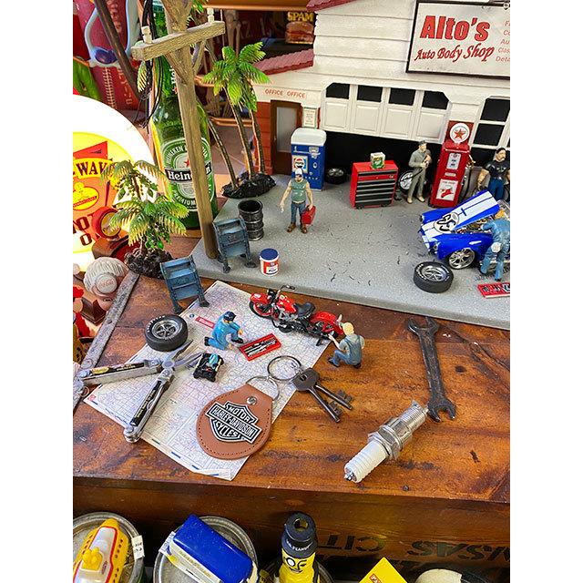 ハーレーダビッドソン　オフィシャル　キーホルダー　（B&Sブラウンレザー）　■　アメリカン雑貨　アメリカ雑貨 | Harley Davidson | 04