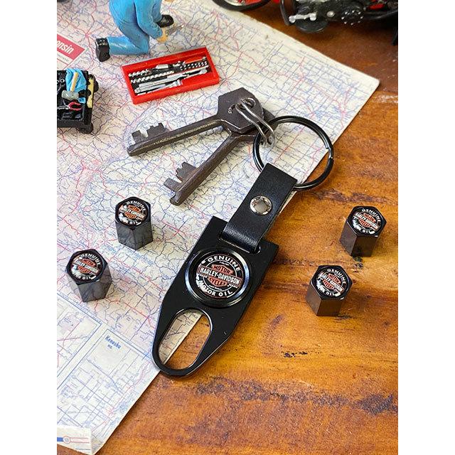 ハーレーダビッドソン　オフィシャル　キーホルダー　（B&Sバルブステムキャップ）　■　アメリカン雑貨　アメリカ雑貨 | Harley Davidson