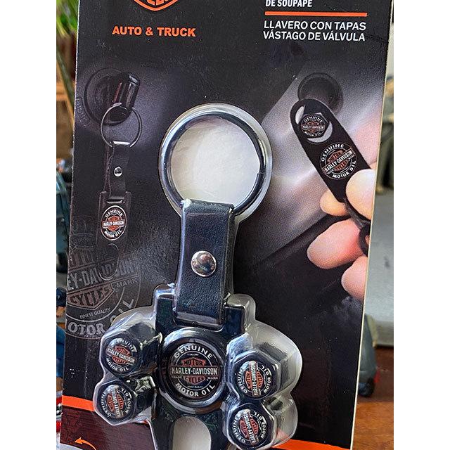 ハーレーダビッドソン　オフィシャル　キーホルダー　（B&Sバルブステムキャップ）　■　アメリカン雑貨　アメリカ雑貨 | Harley Davidson | 08