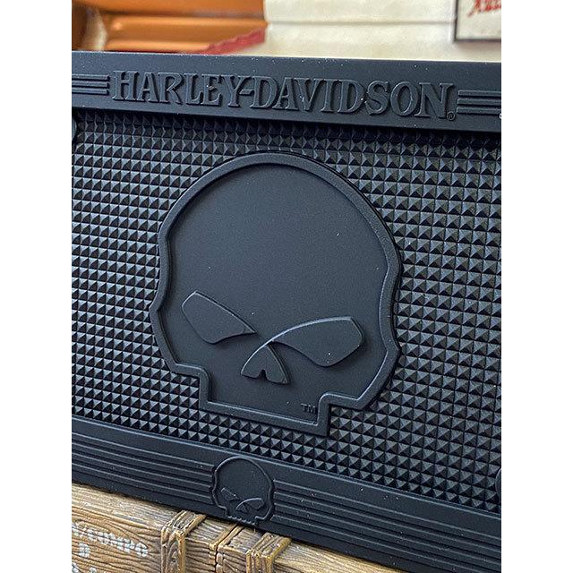 ハーレーダビッドソン　シリコン製オフィシャル　ライセンスフレーム　USサイズ　（スカル）　■　アメリカン雑貨　アメリカ雑貨 |  | 04