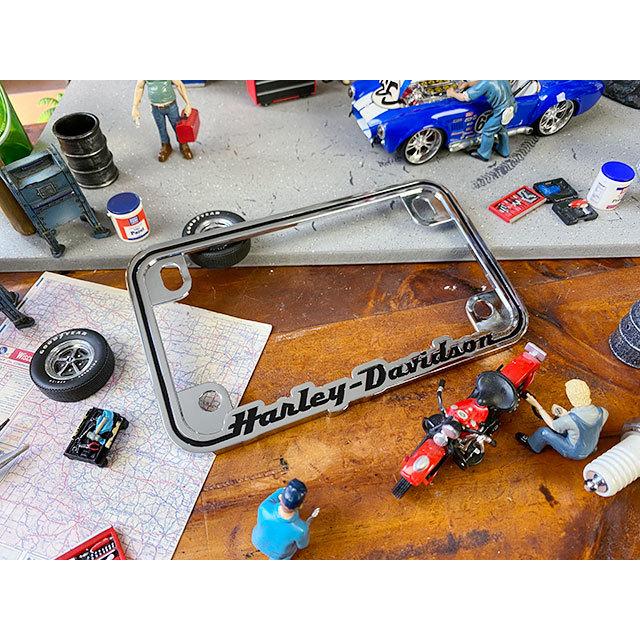 ハーレーダビッドソン メタル製オフィシャル ライセンスフレーム US