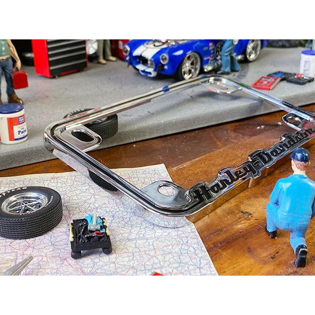 ハーレーダビッドソン メタル製オフィシャル ライセンスフレーム US