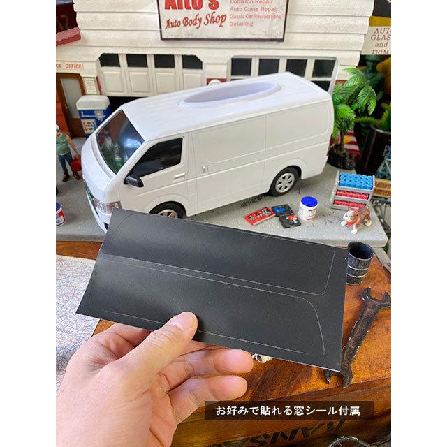 トヨタ　ハイエース　ティッシュケース　（ホワイト）　■　アメリカン雑貨　アメリカ雑貨　ティッシュボックス |  | 12