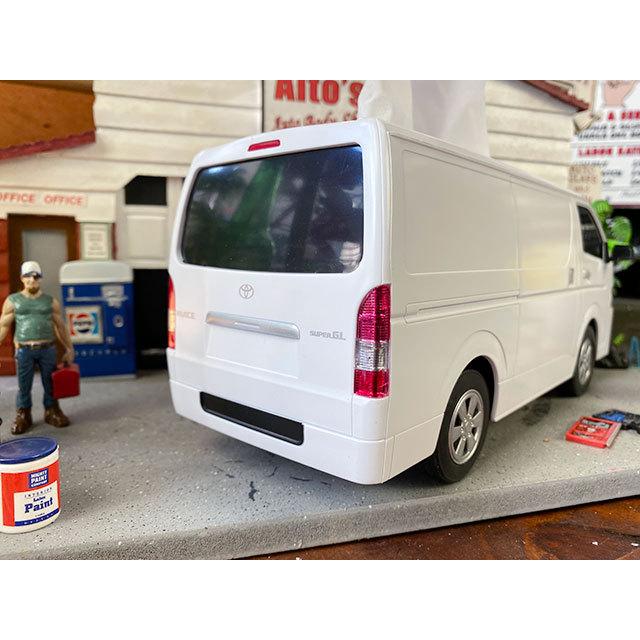 トヨタ　ハイエース　ティッシュケース　（ホワイト）　■　アメリカン雑貨　アメリカ雑貨　ティッシュボックス |  | 05