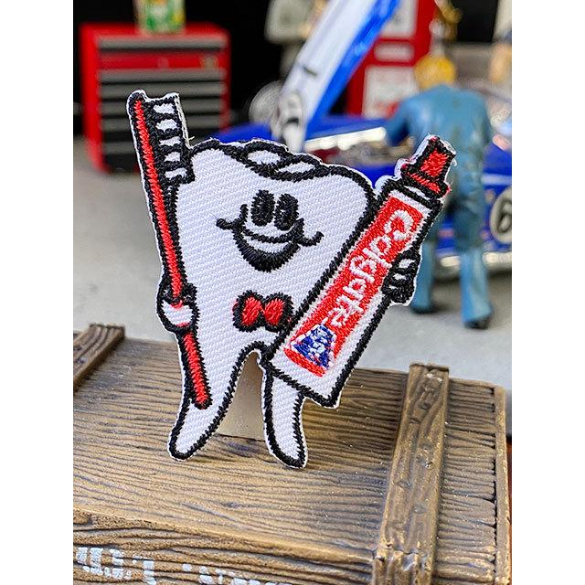 カンパニーロゴワッペン　ミニサイズ　（コルゲート）　■　アメリカン雑貨　アメリカ雑貨 | 