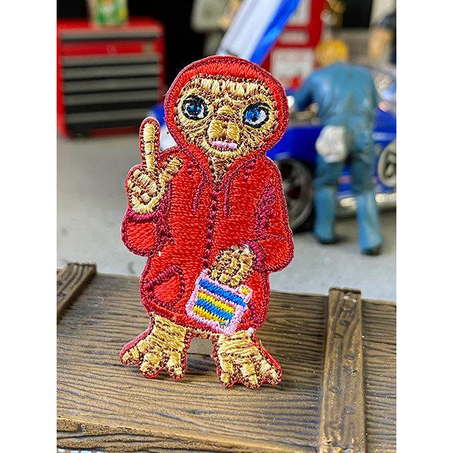 クラシックキャラクターワッペン ミニサイズ （E.T./赤ずきん 