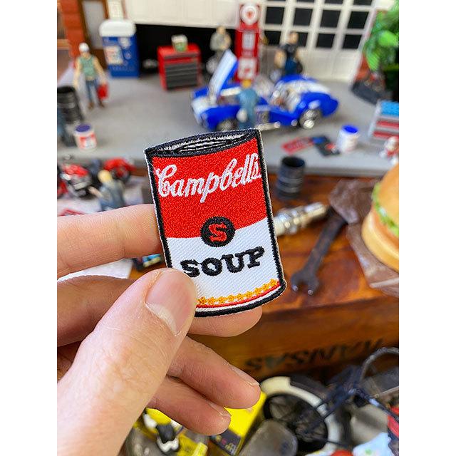 カンパニーロゴワッペン ミニサイズ （キャンベル/スープ缶