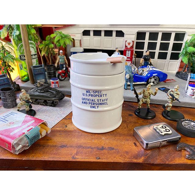 U.S.エアフォース　ドラム缶灰皿 ■ アメリカン雑貨 アメリカ雑貨 アッシュトレイ |  | 04