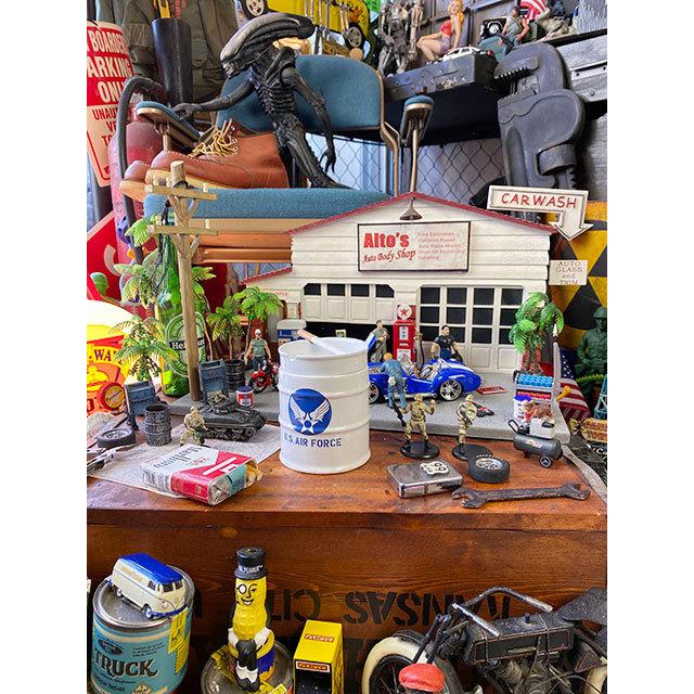 U.S.エアフォース　ドラム缶灰皿 ■ アメリカン雑貨 アメリカ雑貨 アッシュトレイ |  | 06