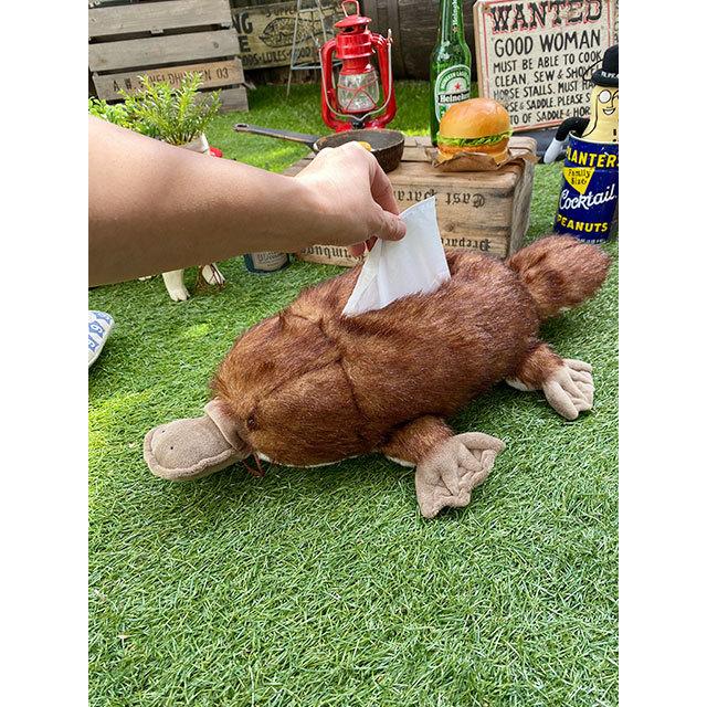 カモノハシ ティッシュケース □ アメリカン雑貨 アメリカ雑貨