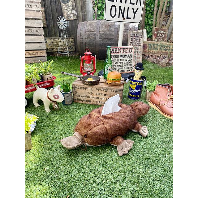 カモノハシ ティッシュケース □ アメリカン雑貨 アメリカ雑貨