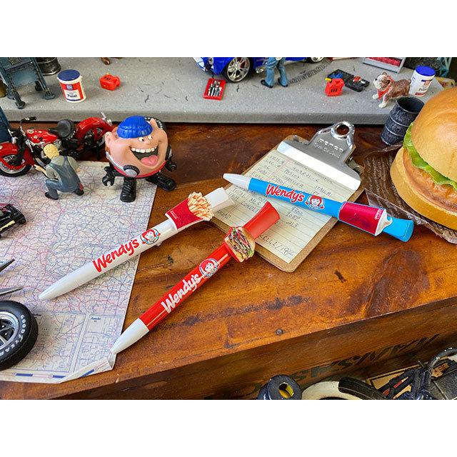 ウェンディーズ　メニュークリップボールペン　3本セット ■ アメリカン雑貨 アメリカ雑貨 爆買 |  | 01