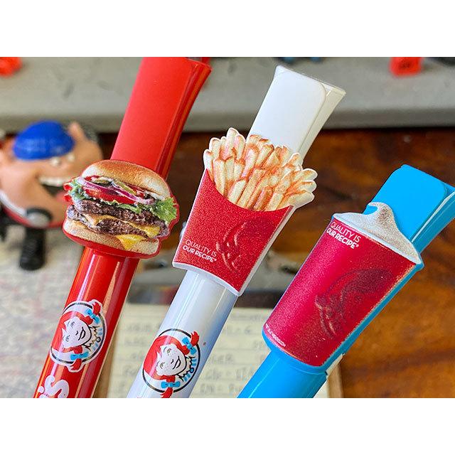 ウェンディーズ　メニュークリップボールペン　3本セット ■ アメリカン雑貨 アメリカ雑貨 爆買 |  | 06