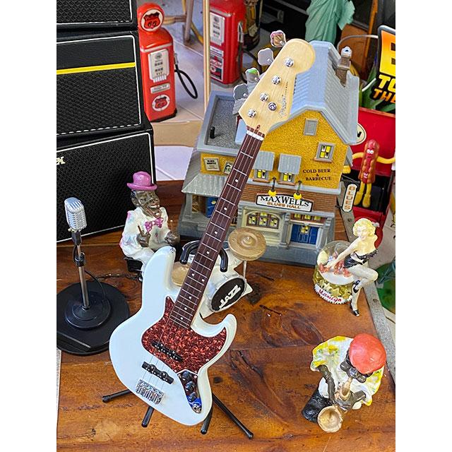 GMP フェンダー ジャズベース 1/3スケールギターレプリカ （ホワイト 