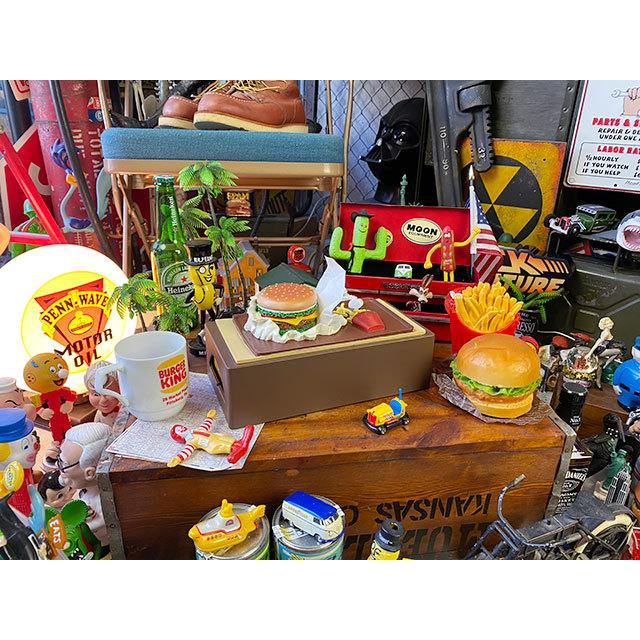 ハンバーガーティッシュケース ■ アメリカン雑貨 アメリカ雑貨 ティッシュボックス |  | 06