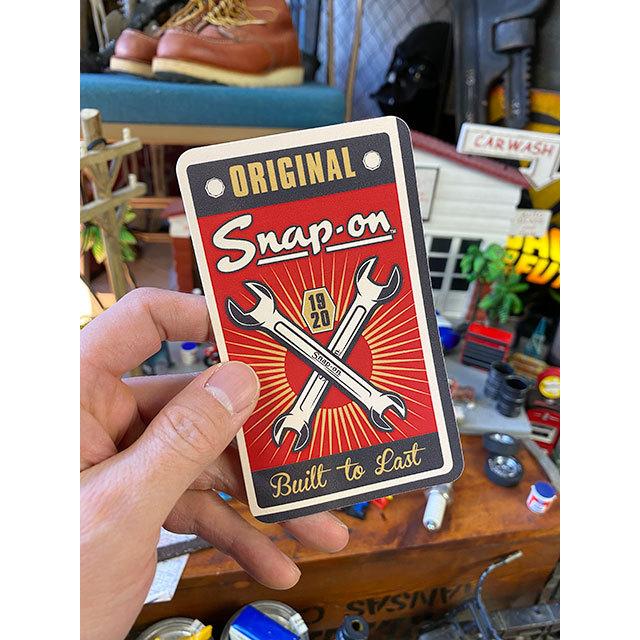 スナップオン ステッカー （ORIGINAL） □ アメリカン雑貨 アメリカ