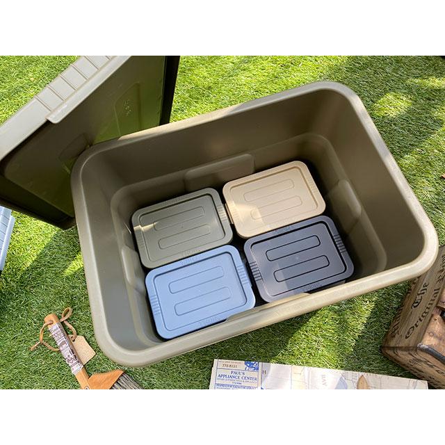 トラスト ソーストレージコンテナ（フタ付き）THOR ミニサイズ（オリーブドラブ） トートボックス 単品 ■ アメリカン雑貨 アメリカ雑貨 |  | 10