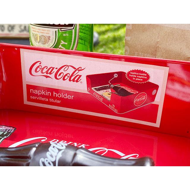 コカ・コーラ　ペーパーナプキンホルダー　（イエローシェル）　■　アメリカン雑貨　アメリカ雑貨 | Coca Cola | 02