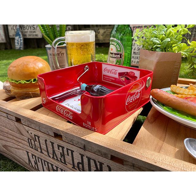 コカ・コーラ　ペーパーナプキンホルダー　（イエローシェル）　■　アメリカン雑貨　アメリカ雑貨 | Coca Cola | 04