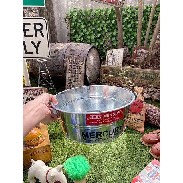 マーキュリータブバケツ　（ガルバナイズド）　■　アメリカン雑貨　アメリカ雑貨 | MERCURY | 06