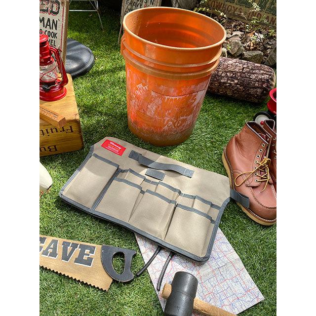 コットン製工具入れ バケツ USA ヴィンテージ コットン製工具入れ