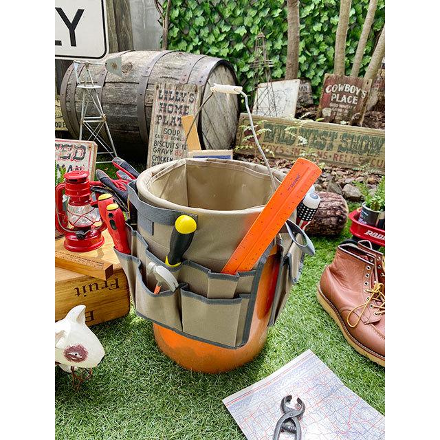 コットン製工具入れバケツUSA ヴィンテージ