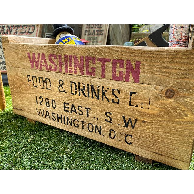 ガーデンボックス　スタッキング木箱　（ワシントン）　■　アメリカン雑貨　アメリカ雑貨 |  | 03