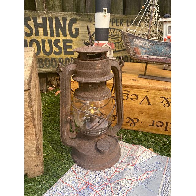 ヴィンテージLEDランタン　ラスティ ■ アメリカン雑貨 アメリカ雑貨 爆買 |  | 01